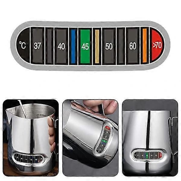 (pow yeah!) Useful Thermometer Stickers Super Soft Easy to Apply Practical Self-Adhesive Thermometer Strips Color Changing Decal Kitchen Utensil