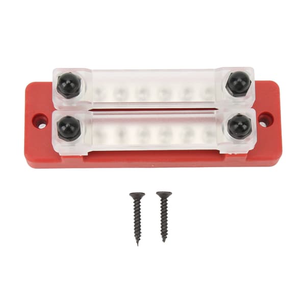 Marine samleskinne 12 terminaler 12-48V 150A for bobil, campingvogn, tilhenger