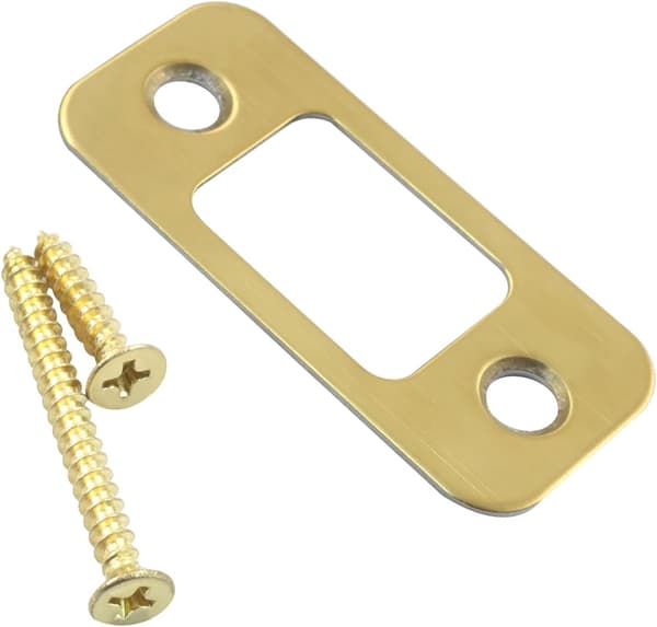 1\" x 2-1/4\" Slutbleck för dörr 1\" 4\" Gold