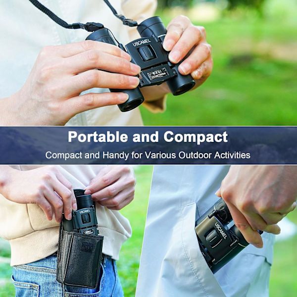 Mini Binoculars, 8x21 High Definition High Resolution