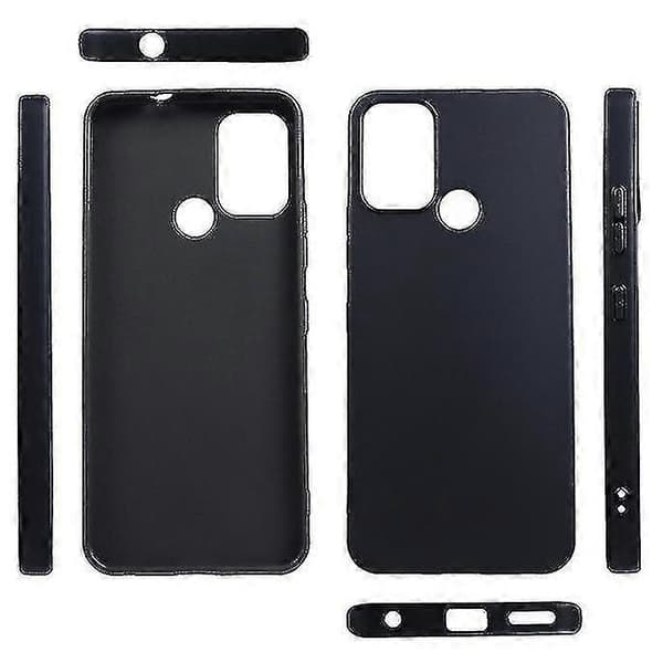 Matte telefonfodral till Nokia C22 flexibelt TPU anti-ridsskyddande telefonfodral