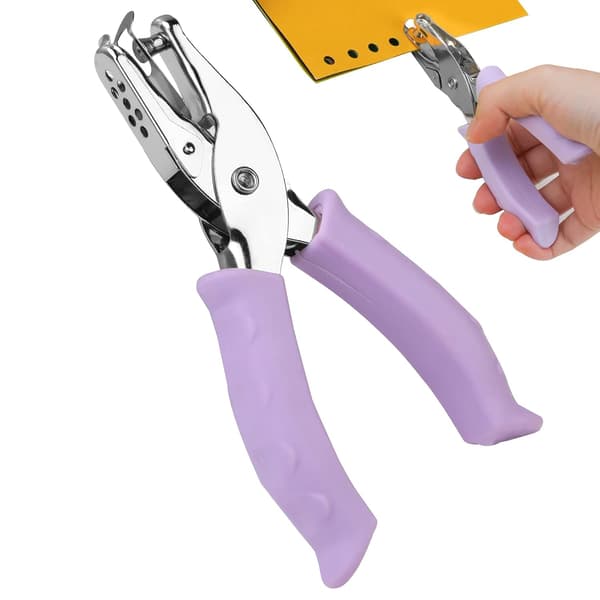 Single Hole Punch 1/4 Inch (6 mm) for Home, Office, and School