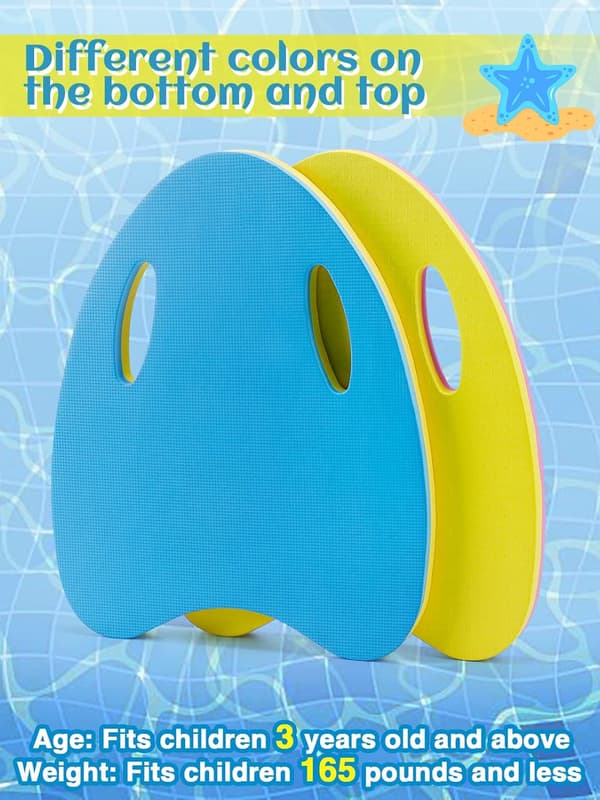 Kids Swim Board, Swim Training Aid with Handle Holes
