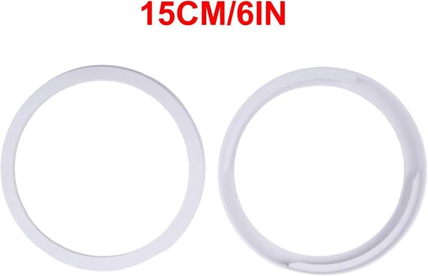 AC Udstødningsrør Forbindelsesdiameter Slanger, Brug - Til Mobile 2 STK PVC til 13/15cm Pålidelig (15CM) 15cm 15cm