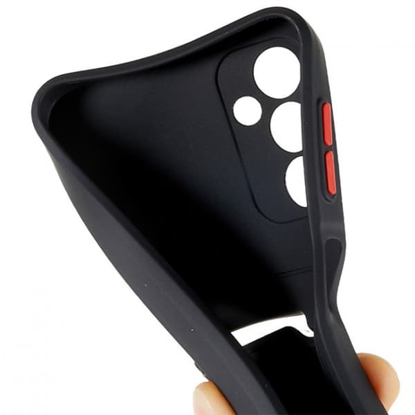 Samsung Galaxy S25 Cover med Kortholder & Stativ [JUN] SORT SVART