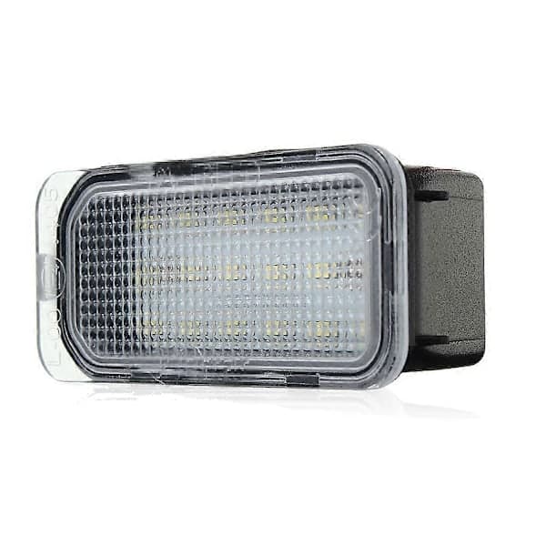 (Pow yeah!) 2 stk. LED-nummerpladelys til bil, til FOCUS II FIESTA VII MONDEO IV KUGA 2008-2019