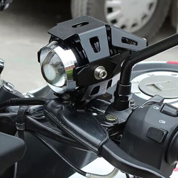 2nd Motorcycle LED Spotlight Super Strong High Low Beam 12V 85V Universal for ATV UTV Trucks Boats