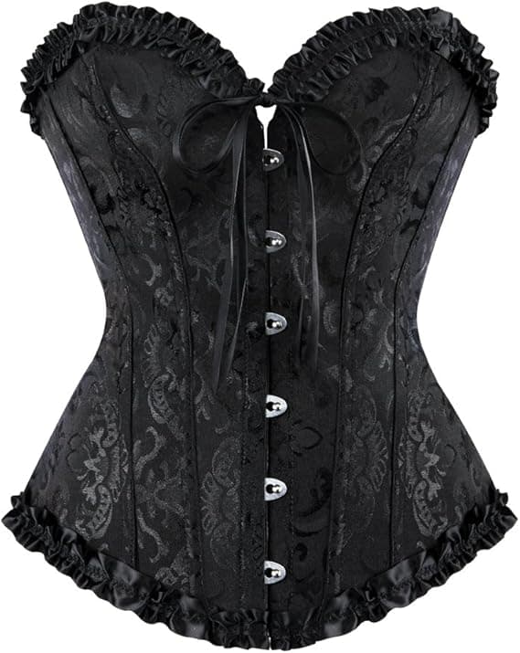 Kvinders Snøring Benet Overbust Korset Bustier Lingeri Bodyshape