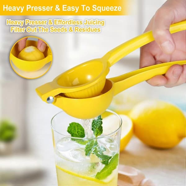 Citronpresser, Premium Stor Kraftig Håndholdt Juicepresser til Citron