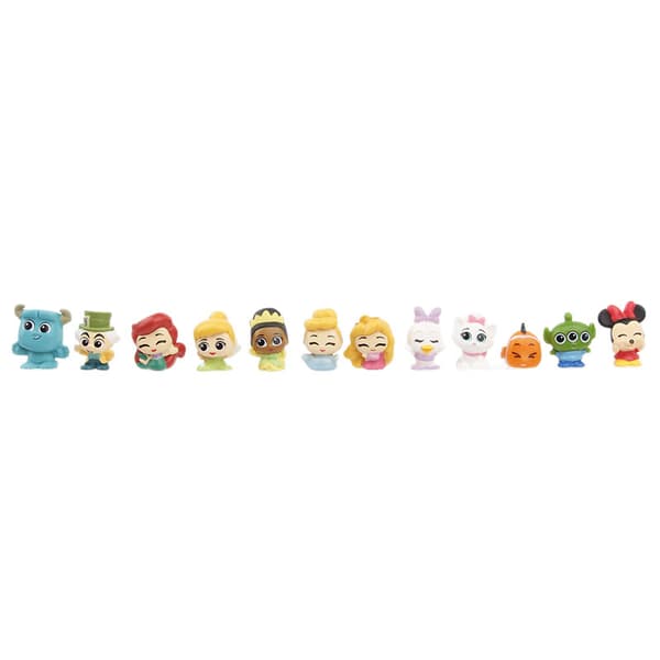 48 stk Disney Princess Stitch Mini Figur Blind Box Sæt, Samlerobjekt PVC-legetøj til Fans og Skrivebordsudstilling