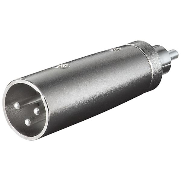 XLR-adapter Silver