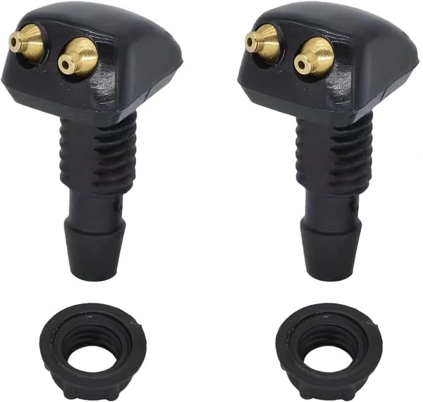 Pieces Car Front Windshield Washer Nozzles Jet Nozzles Sprayer Universal Front Windshield Wiper Spray