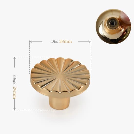 10 stk dørknotter, flate messinghåndtak, skapsknotter, runde knotter, solid design, kjøkkenskuffeknotter, skaphåndtak, ABS-materiale