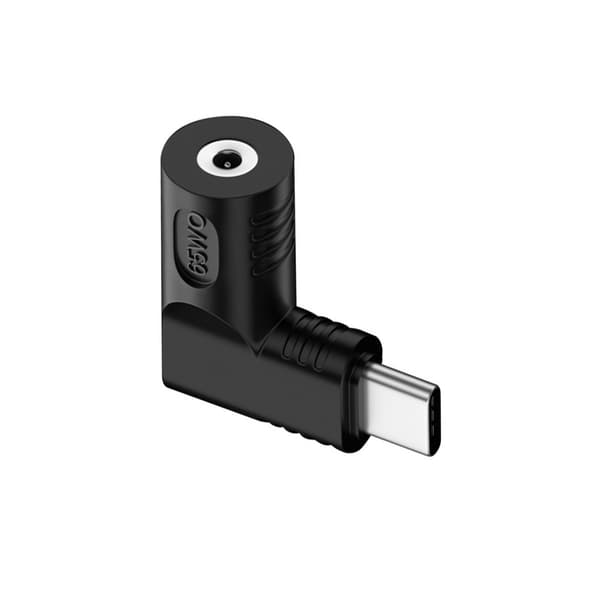DC hunn til USB Type-C hann 65W PD strømadapter - Allsidig ladeløsning