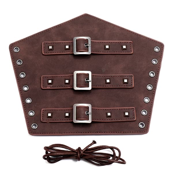 Medeltida läderhandske handledsskydd handledsskydd armband Ar