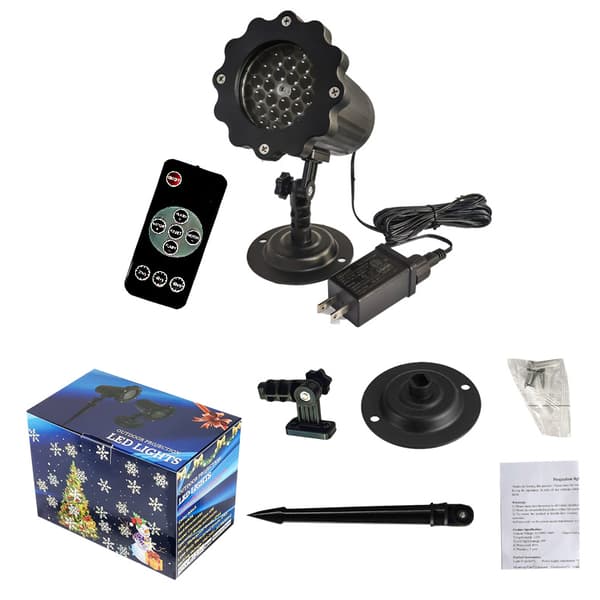 Christmas Projector Outdoor Lights, LED Snow Projector Chris