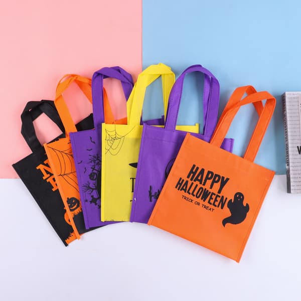 6 Halloween-godispåsar, godispåsar, Halloween-presentpåse