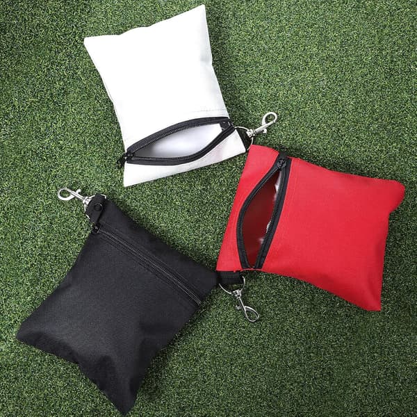 3 stk. Golftaske til tilbehør og værdigenstande