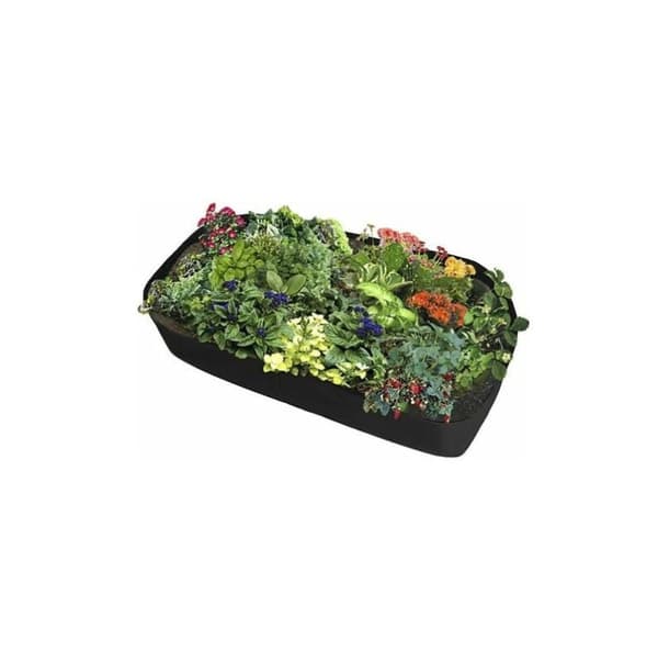 Rektangulær pustende stoff hevet seng planter - Holdbar plante