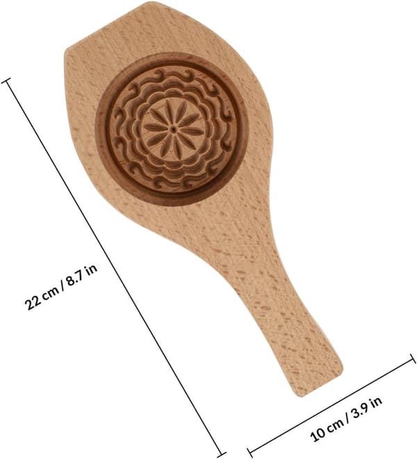 Träform för månkaka DIY Bakform Lätt att rengöra Bekväm att ta ur formen Hem