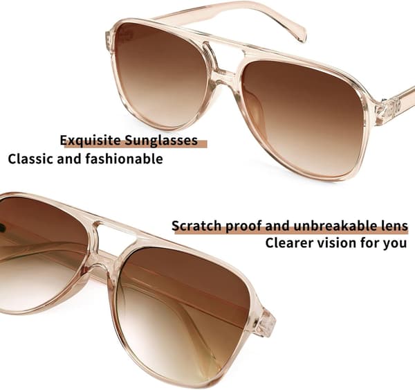 Trendiga Retro Polariserade Solglasögon