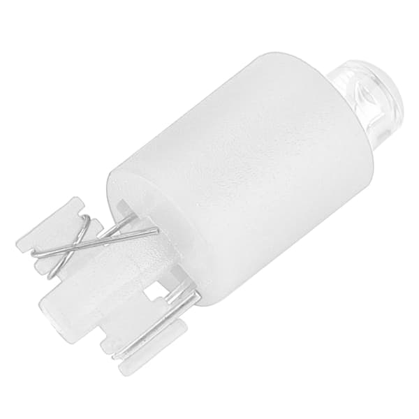 10 stk. Arkade Videospil Knap Switch Knap LED Lampe Tilbehør (Hvid)