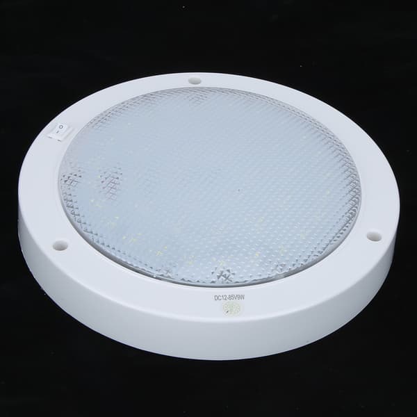 42 LED 12V 9W 840LM High Brightness Round Ceiling Light Car Boat Home Warm White Light