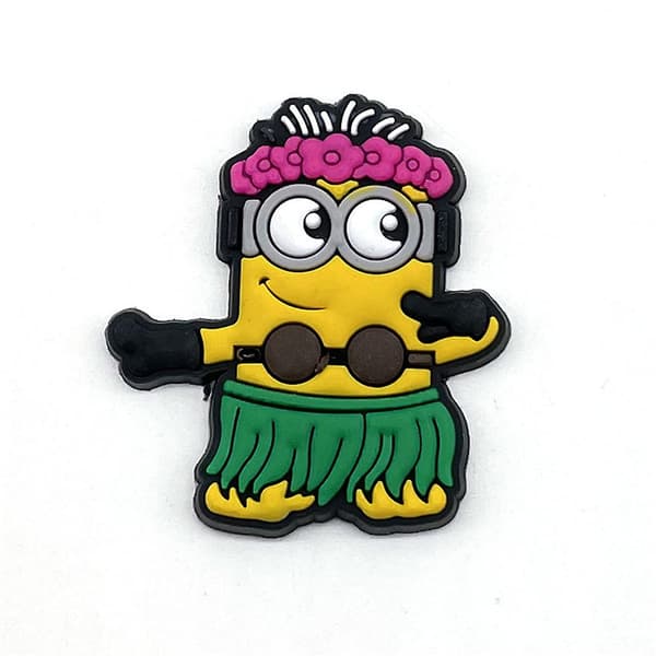 Minions Skodekorationer til Crocs - 12-pak DIY Dekorations Tilbehør[JUN]