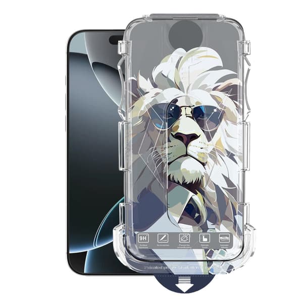 Tempered Glass Screen Protector for iPhone 15 Plus - Easy Installation, Dust-Free