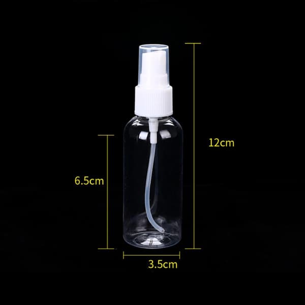 Baby Reise Mini Sprayflasker 60ml Påfyllbare PET 15-pakning