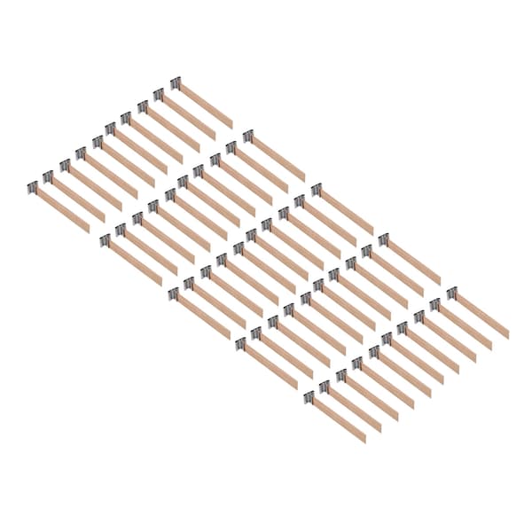 50-pak 9,9 x 1,3 cm Professionelle DIY-lysveger til hjemmebrug til lysfremstilling