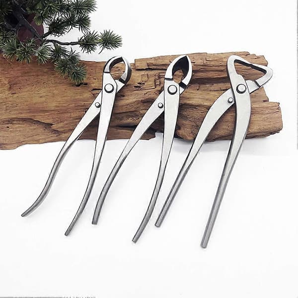 1 Set Bonsai Shaping Tools Round Scissors + Beveled Scissors As Shown53_tfrf