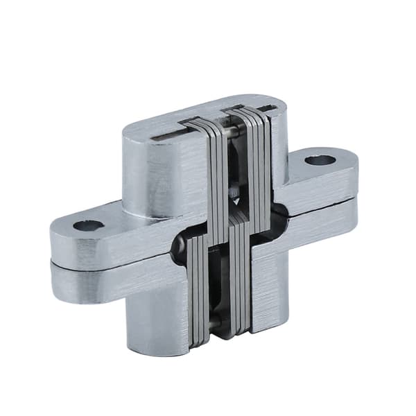 Usynlig innfelt hengsel - Dekor: Galvanisert - Bredde: 13 mm