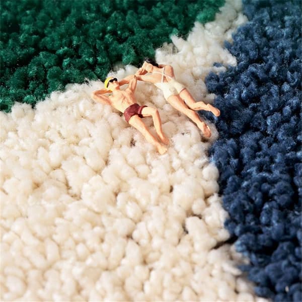Sklisikker baderomsmatte, Treer mikrofiber absorberende sikkerhetsbaderomsmatte