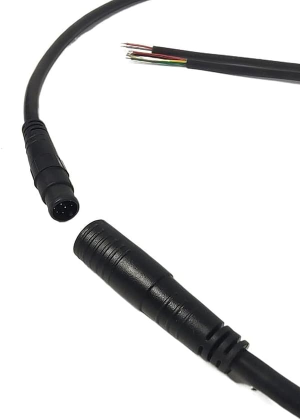 E-cykel ledningsnet DIY 1T5 10 kerner, meter bremse vandtæt ledningssæt display gaskabel med underkabel