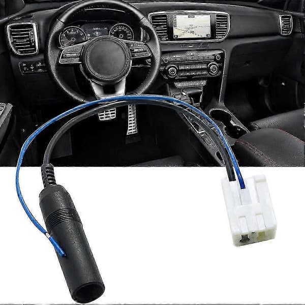 Toyota bilradioantenneadapterkabel hanstik til modeller 2010-2013