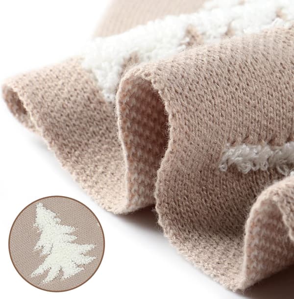 Beige juletræstæppe 92 cm 36\" juletræsdekoration