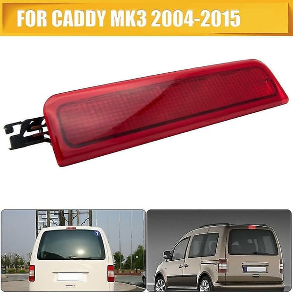 Kompatibel med 2004-2015 Caddy LED 3. bremselyslampe 2K0945087C[JUN]
