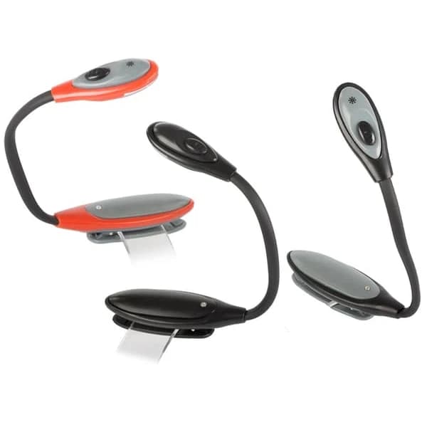 【PP】Boglampe - Læselampe / LED-lampe med klemme - Lampe til bog