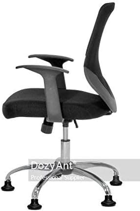 Bell Glides Replacement Office Chair or Stool Swivel Casters to Fixed Stationary Glides, Low Profile Bell Glides with Soft Rubber Bottom