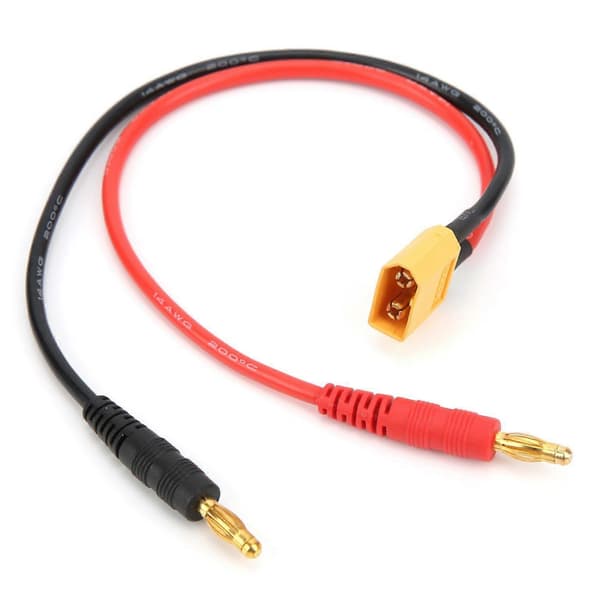 XT60 Hunnadapterkabel for B6 Balansert Lading - LiPo Batteriladekabel