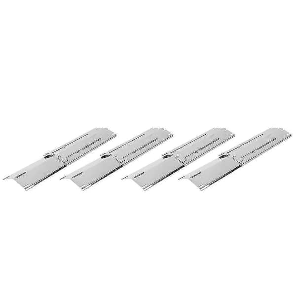4 stk. justerbare grillvarmeplader i rustfrit stål til grilltilbehør