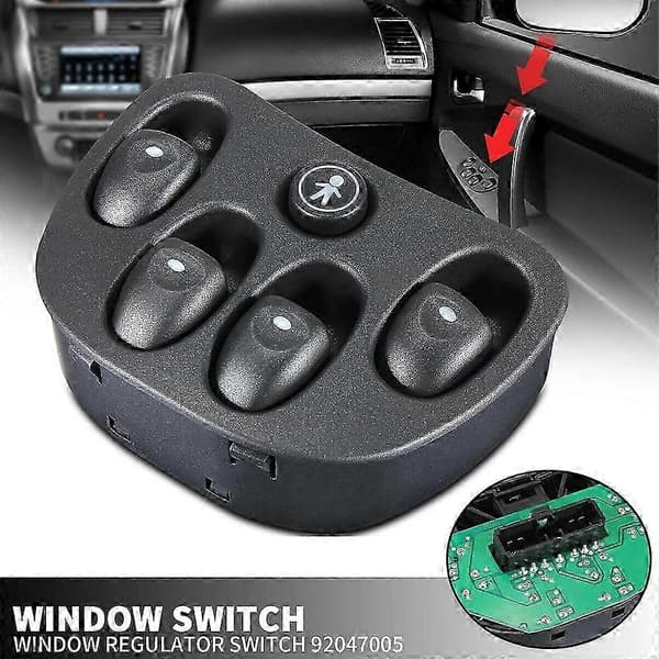 Power Window Master Switch for 1999-2003 VX WH Sedan Wagon WH Statesman - Part Number 92047005