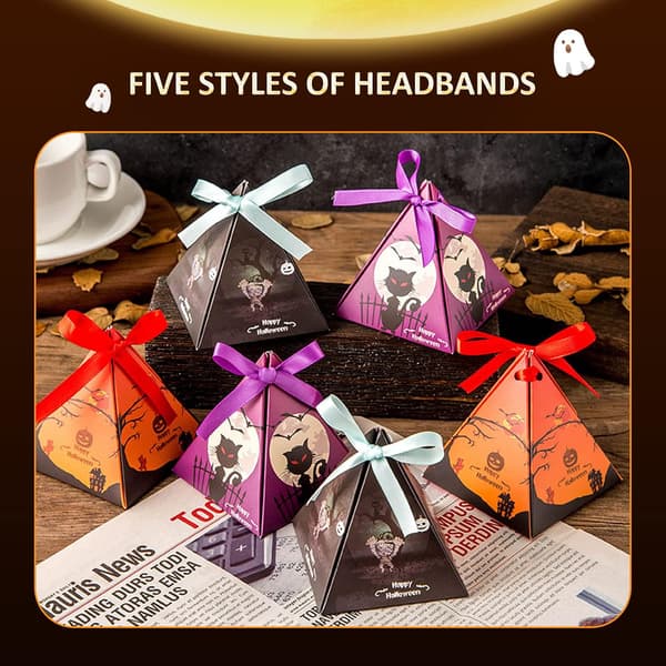Halloween Candy Box 24 Pieces Candy Boxes Halloween Triangle Hall