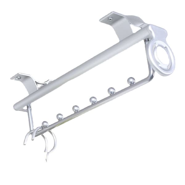 Heavy Duty Pull-Out Clothes Rail Trouser Hanger, Telescopic Wardrobe, Clothes Rail for Wardrobe