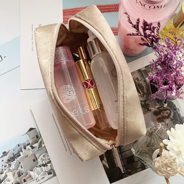 Makeup-taske Khaki Khaki Khaki