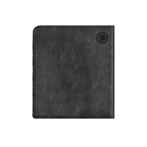 Black PU Leather Stand Case Compatible with Kobo Libra H2O - 7 inch eReader Protective Cover