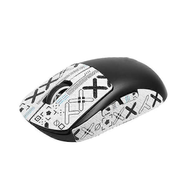 For Logitech GPW 2-Generation Mouse Anti-Slip Stickers Absorb Sweat Paste Not Specified White Print Half Surround Not Specified White Print Half Surround
