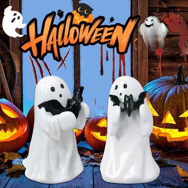 Halloween-dekoration, Spøgelse Harpiks Flagermus Figur