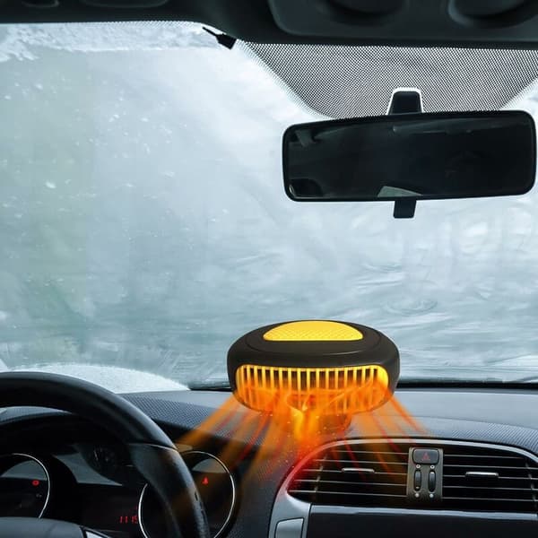 Bilvarmer varm og normal temperatur 2 (Gul) med rask oppvarming